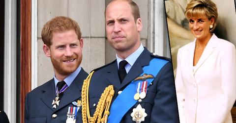Prince William Prince Harry Princess Diana