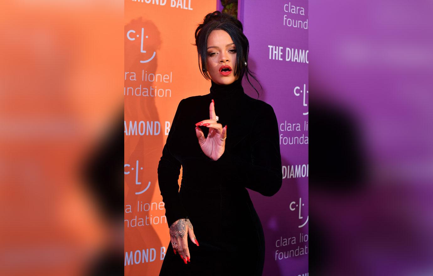 Rihanna Diamond Ball Pregnancy Rumors