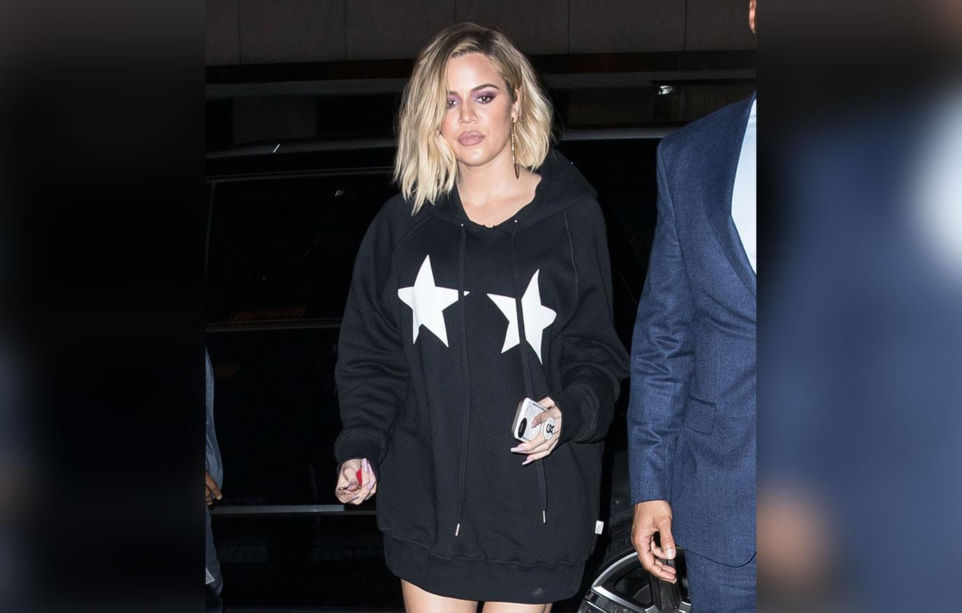 Khloe Kardashian wears double star oversized hoody when out and about in New York