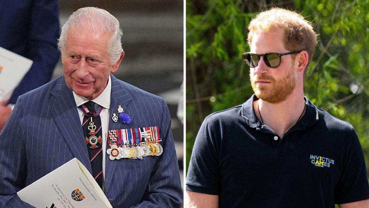 image of Prince Harry is reportedly 'devastated' that King Charles 'ghosted him.'