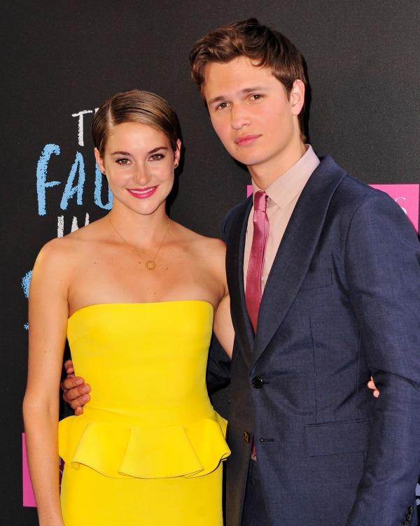 Shailene Woodley and Ansel Elgort in The Fault in Our Stars