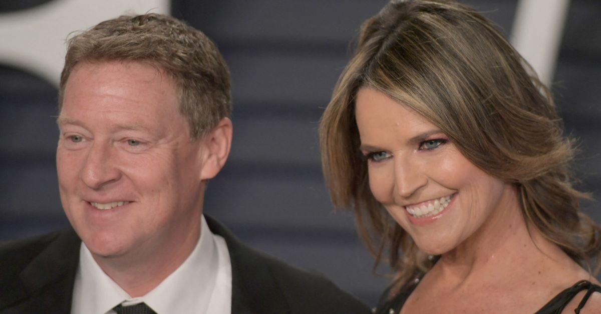 savannah guthrie husband visit today show tears
