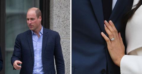 prince william scared meghan markle not wearing ring
