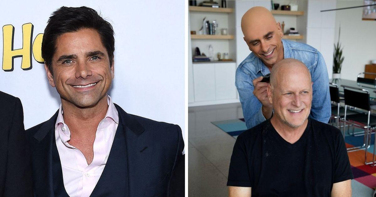 john stamos slammed wearing bald cap