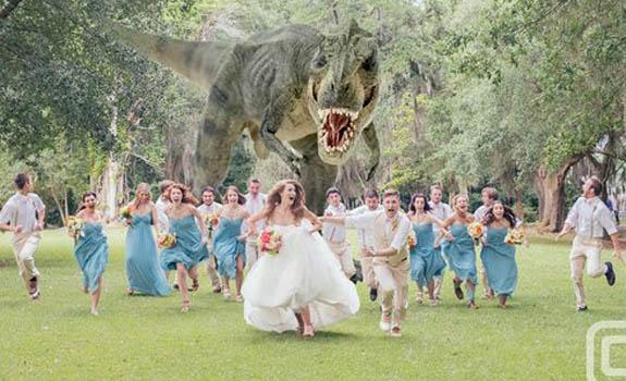 //godzilla wedding