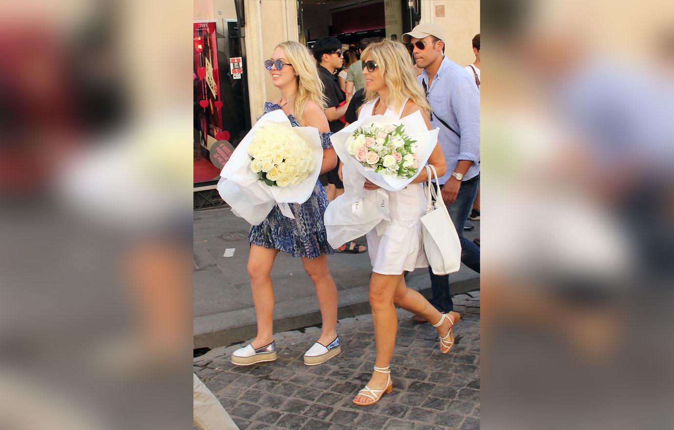 Tiffany Trump Marla Maples Vacation Italy Photos 03