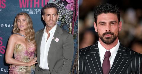 Photo of Blake Lively and Ryan Reynolds; picture of Michele Morrone.