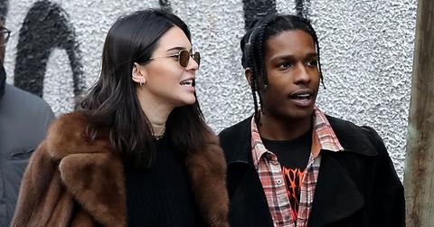 Kendall Jenner and new boyfriend Asap Rocky make some shopping at the Puces (flea market)