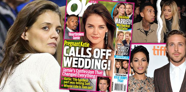 fast five katie holmes pregnant wedding off jamie foxx