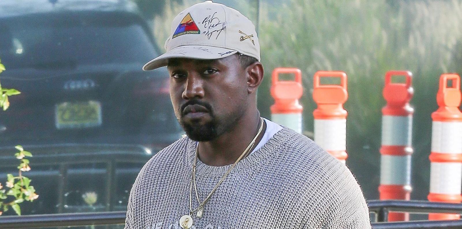 Kanye West Does NOT Look Happy About Turning The Big 4-0