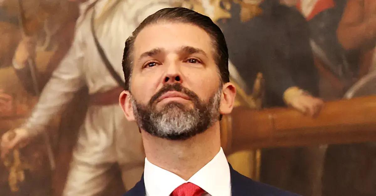 Image of Donald Trump Jr. slammed BBC for being 'dishonest.'