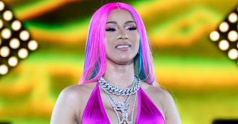 Cardi B Performing Abs Photos