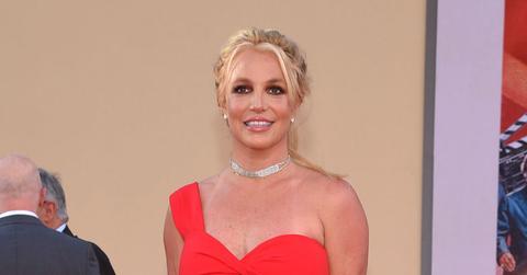 Britney Spears On Red Carpet