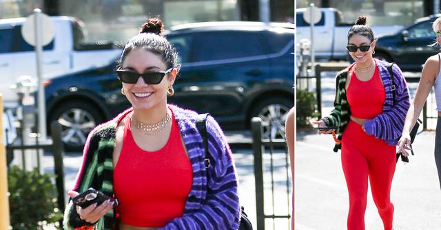 vanessa hudgens is seen out and about in los angeles ok