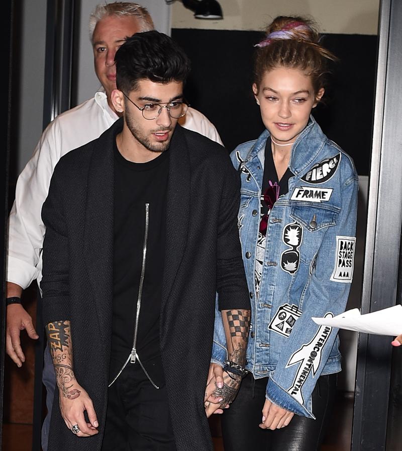 gigi hadid helping zayn malik anxiety issues