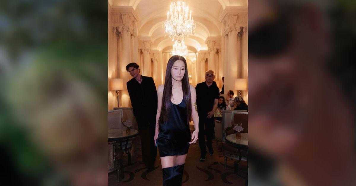 Vera Wang Wears Sheer Cutout Dress For 76th Birthday In Paris: Photos
