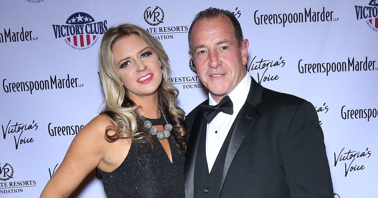 Photo of Kate Major and Michael Lohan. 