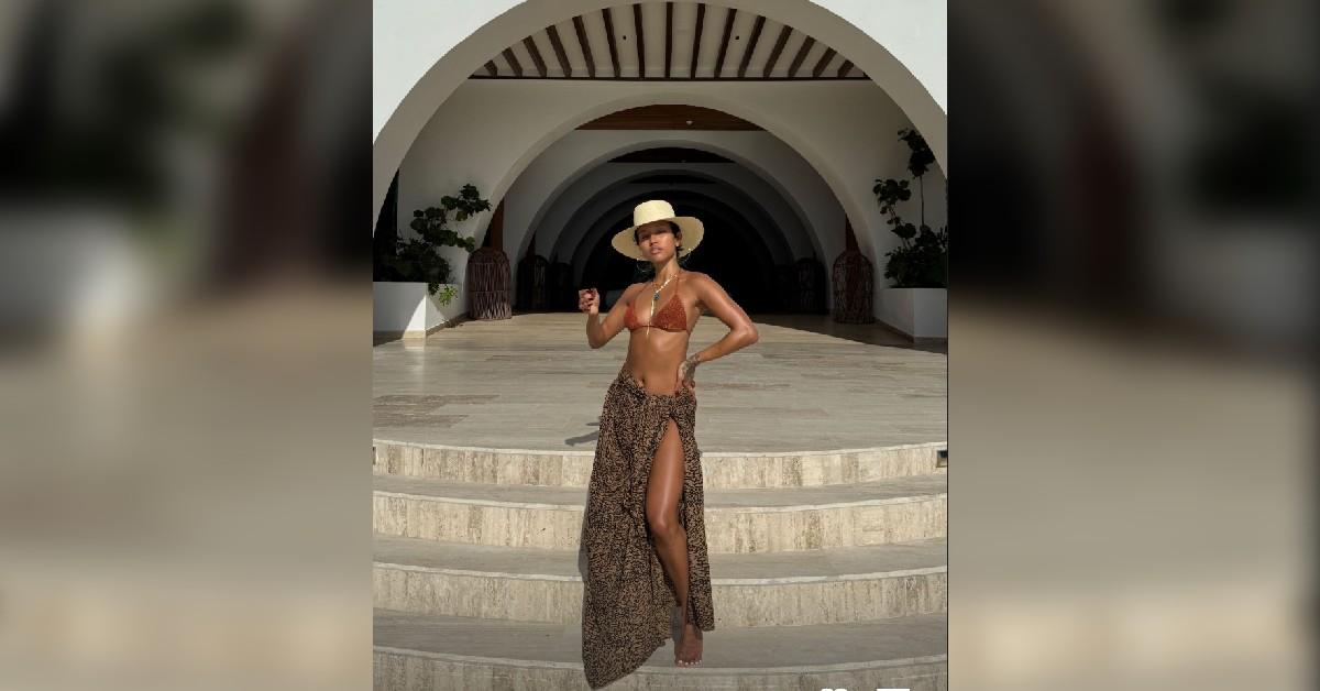 karrueche tran thirst traps vacation mexico photos