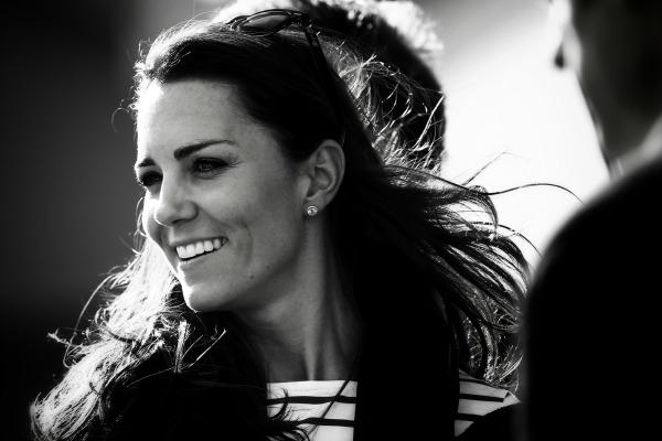 Kate middleton black white