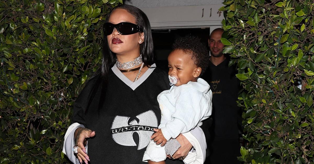 Rihanna Shares First Look at Her Baby Son with A$AP Rocky