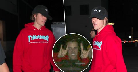 Justin bieber parties skips grammys ok pp