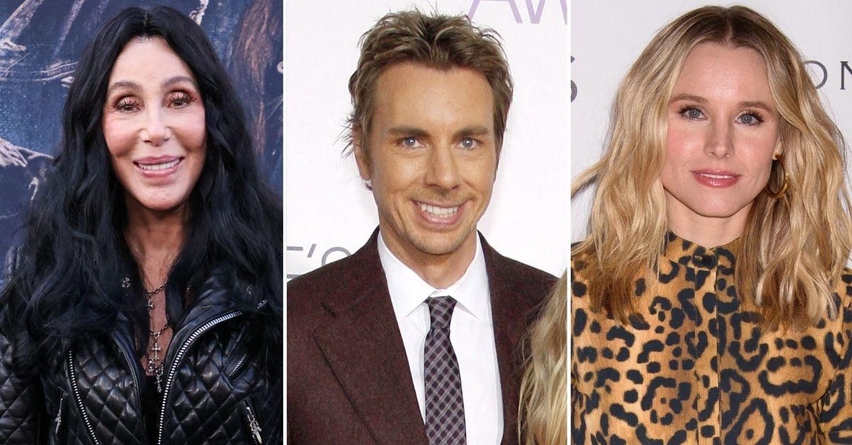 Photo of Cher, Dax Shepard and Kristen Bell