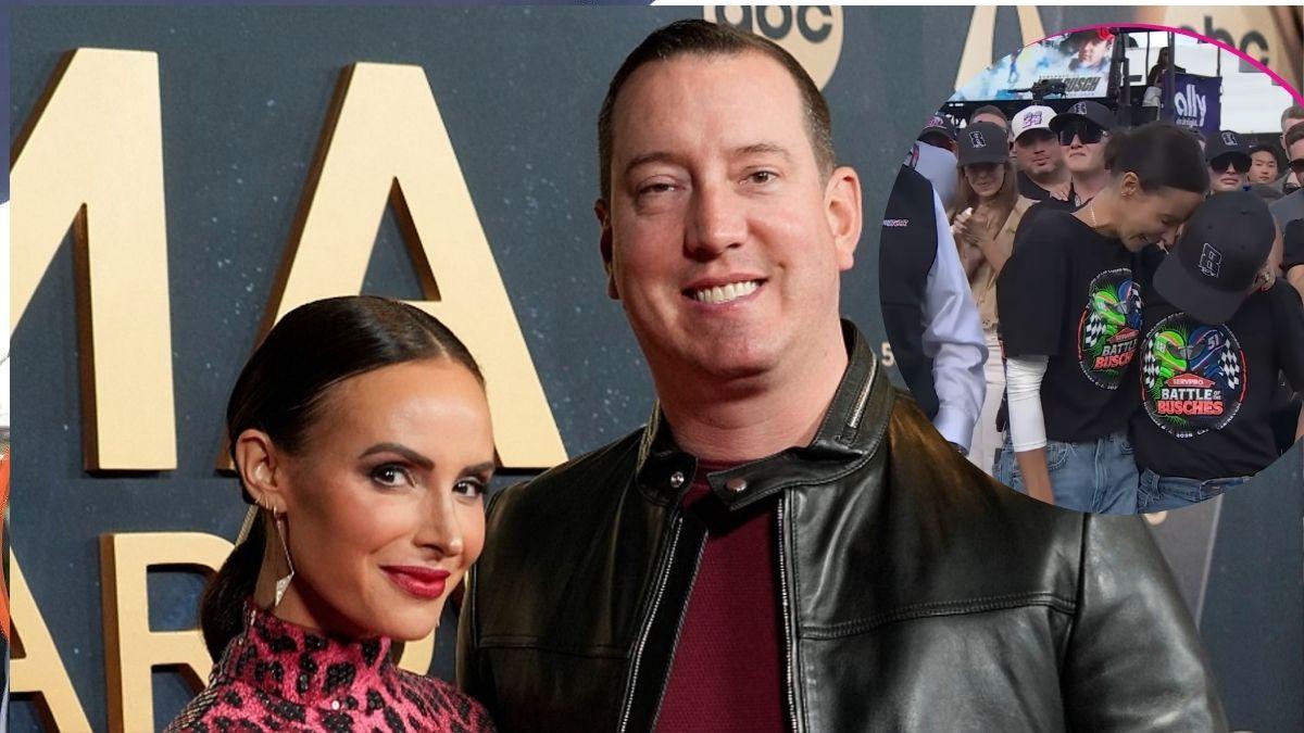 pic of Samantha & Kyle Busch. 