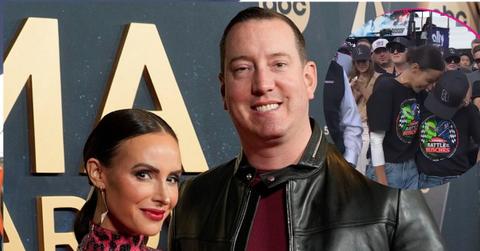 pic of Samantha & Kyle Busch.