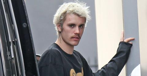 Justin Bieber Getting Out Of A Car