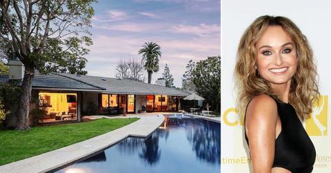 giada de laurentiis house chic interior entertaining backyard celeb real estate ok