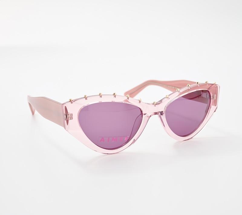 aimee kestenber curate stud cateye sunglassesablush