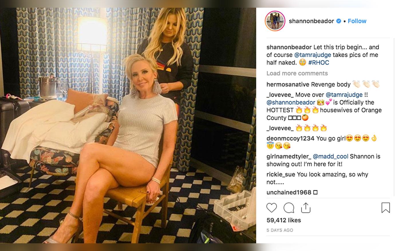 RHOC 5 Times Shannon Beador Showed A Lot Of Skin in Miami pic