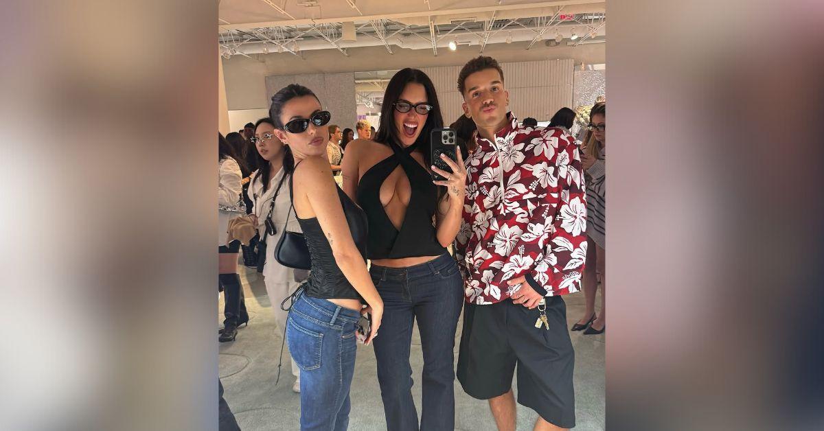 kylie jenners stassie karanikolaou braless tight top