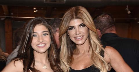 teresa giudice daughter gia smiling happy