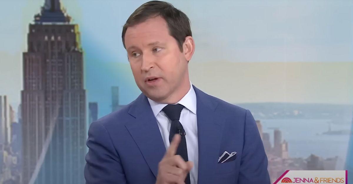 Image of Henry Hager wore makeup on air.