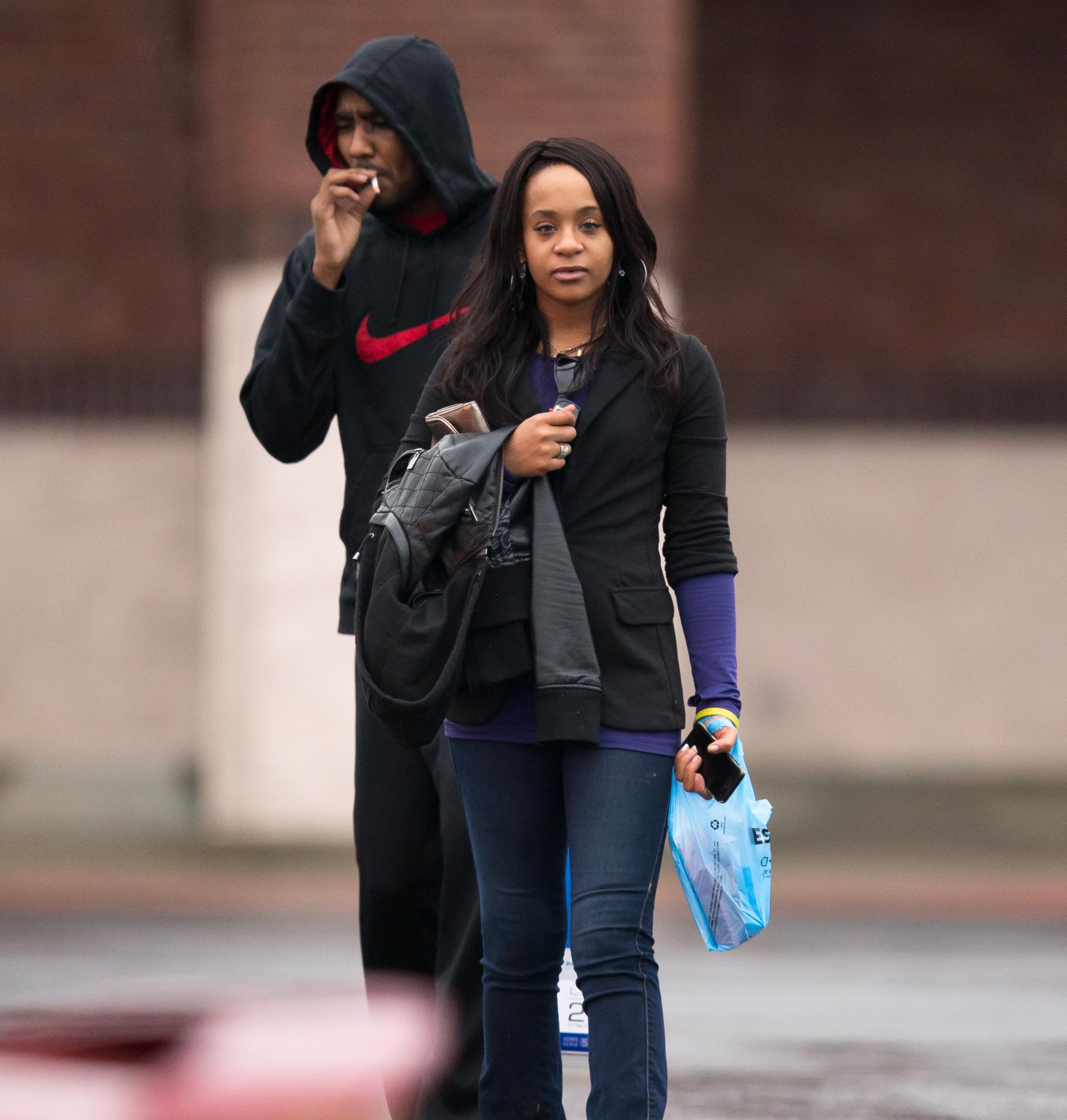 EXCLUSIVE: Bobbi Kristina Brown and boyfriend Nick Gordon in Atlanta