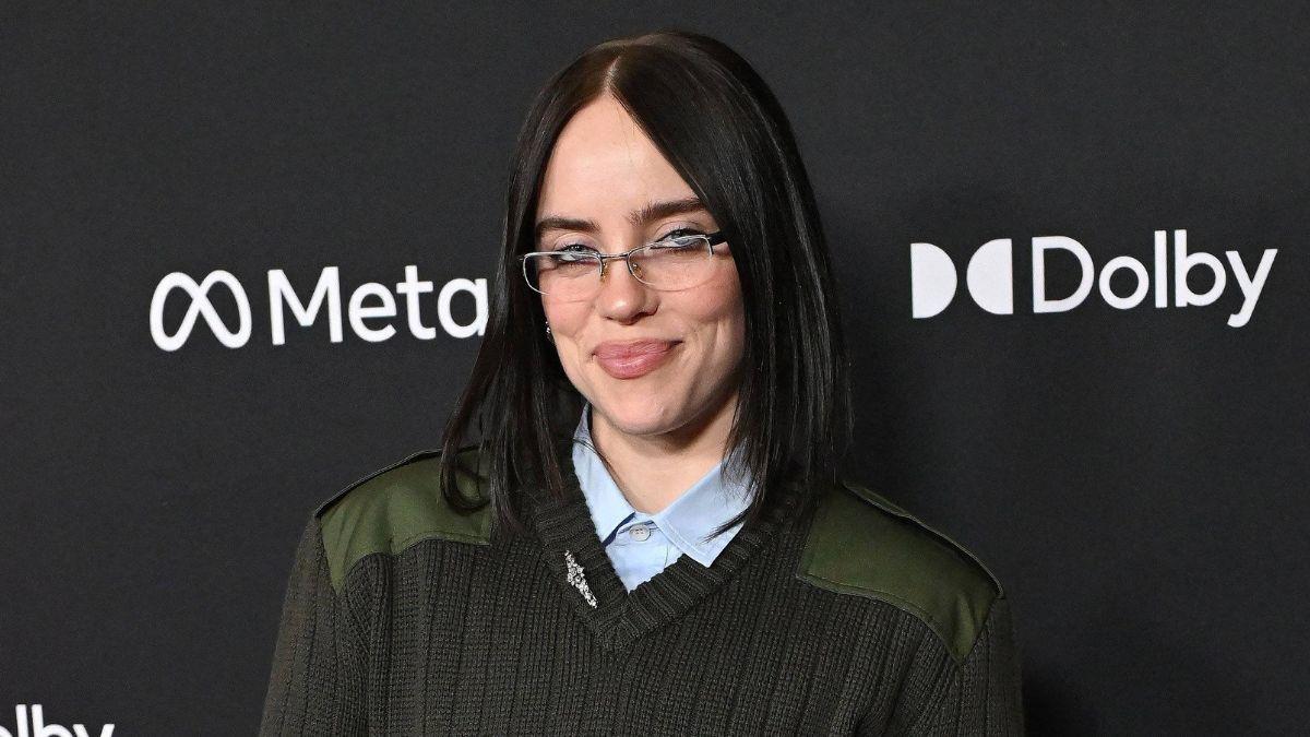 Photo of Billie Eilish appears as background vocals on a song on Nat Wolff's album. 
