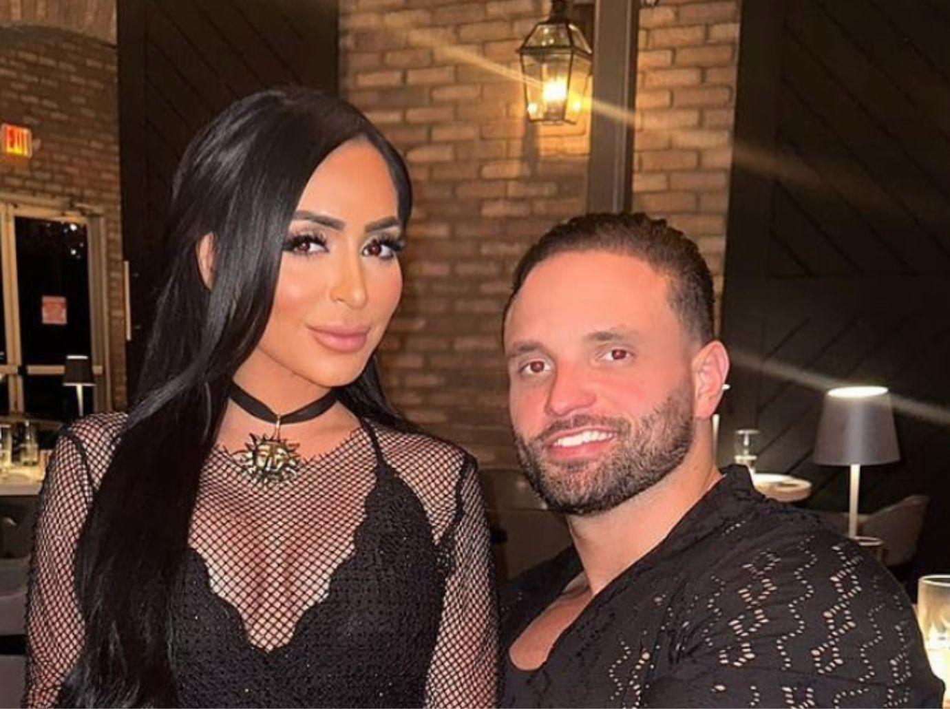 Photo of Angelina Pivarnick and Vinny Tortorella