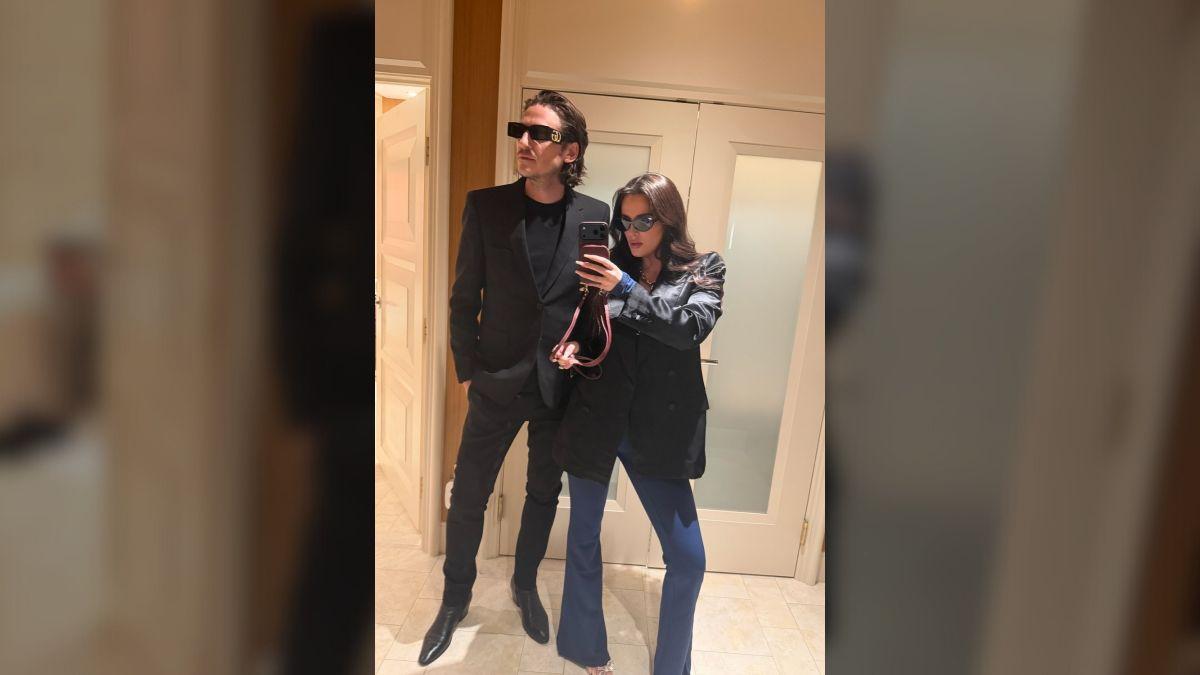 Photo of Bella Thorne proposed to Mark Emms one year after he got on one knee. 