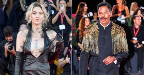 photo of Paris Jackson and Colman Domingo