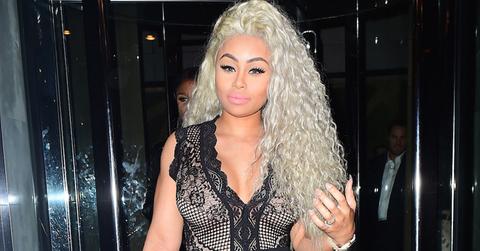 Blac Chyna Shows Off Her Bump in See Through Jumper for Strip Club Appearance