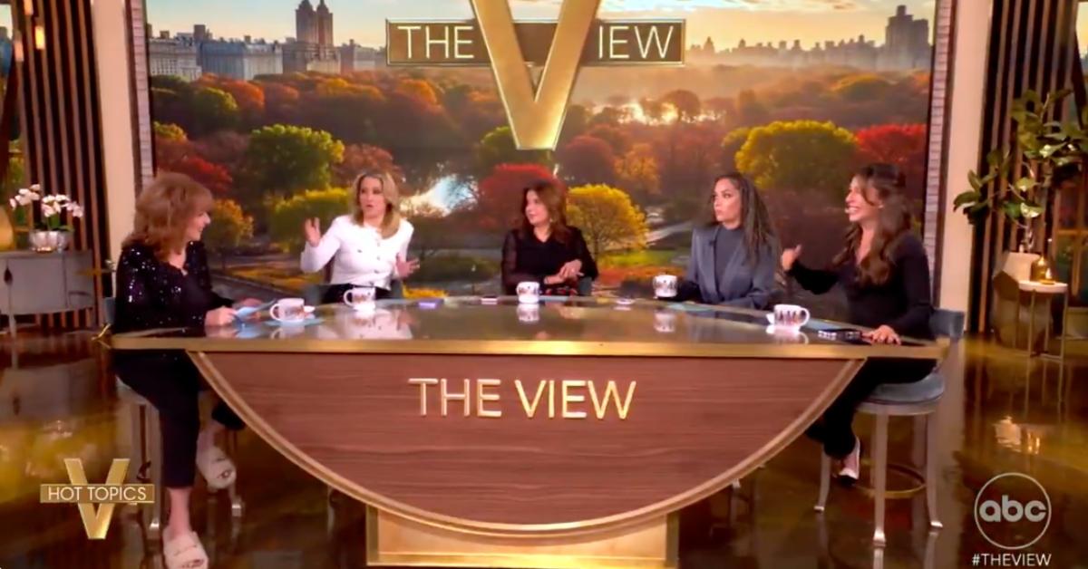 Photo of On a previous episode, Behar complained about wearing a bra, prompting Whoopi Goldberg to confess she hasn't used one for decades.