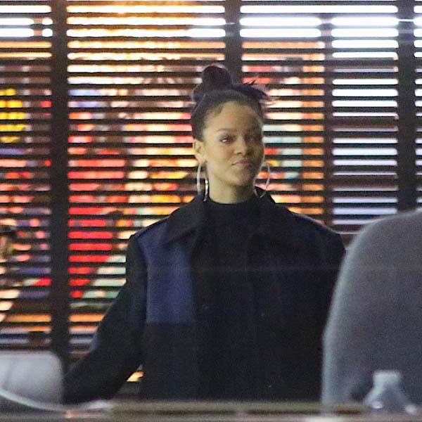 Rihanna heads out for a late night tattoo at Bang Bang before flying out of NYC for the Thanksgiving holiday