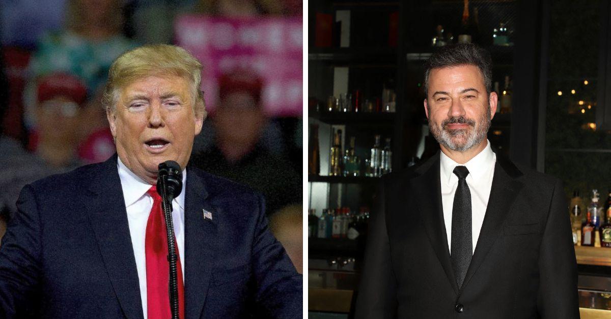 jimmy kimmel and donald trump