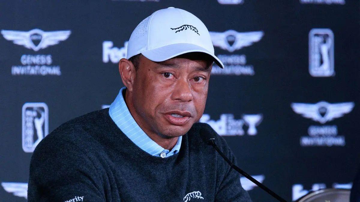 Photo of Tiger Woods reportedly checked into rehab on April 3.