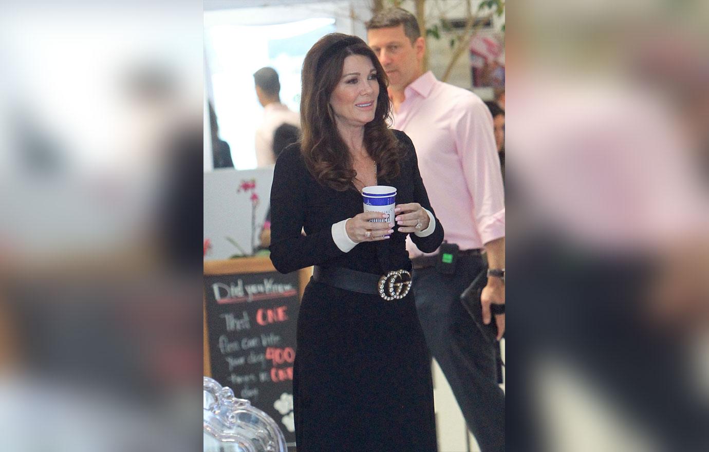 Lisa Vanderpump Grabs a Cup of Coffee Lisa Vanderpump sued employee