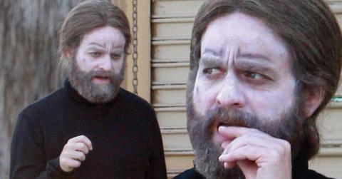 Zach galifianakis skinny face paint 04