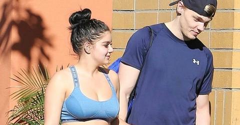 Ariel winter boob job bra workout photos