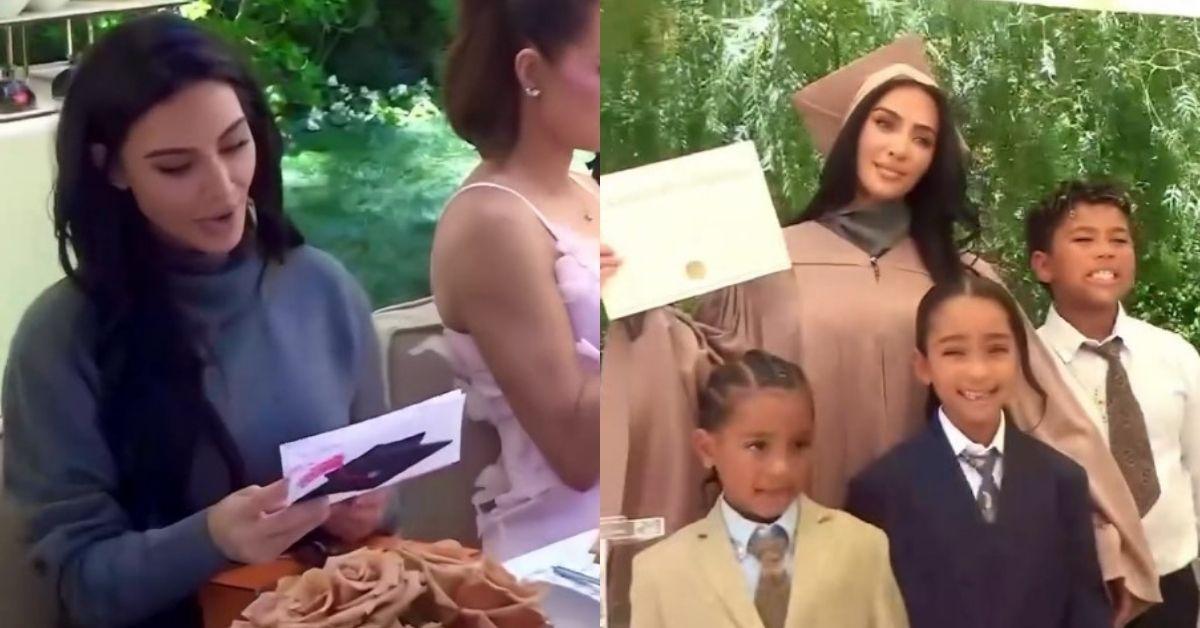 Composite Photos of Kim Kardashian and Her Children