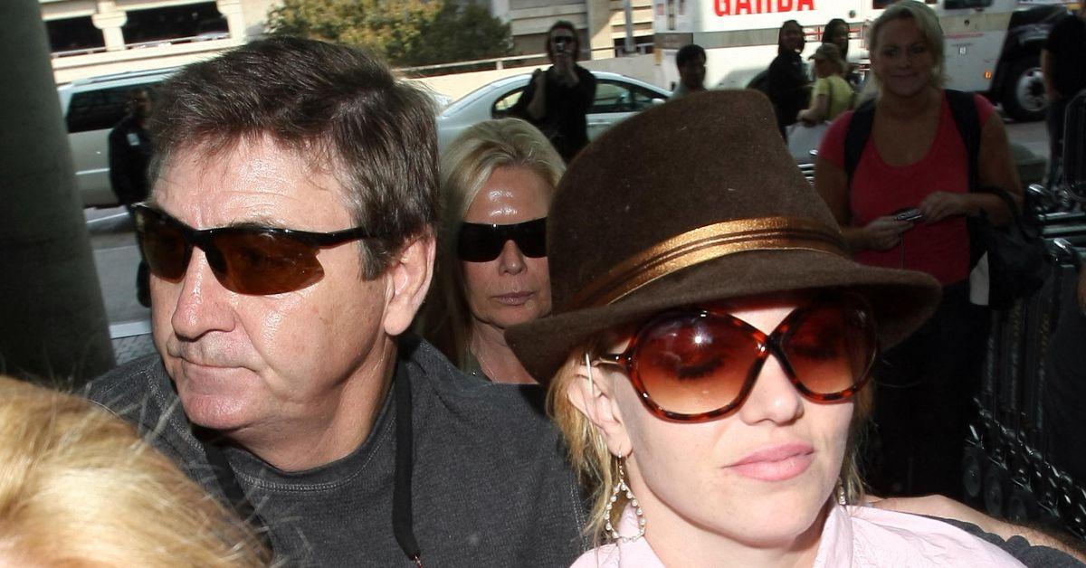 image of Jamie Spears appeared in public for the first time in months while attending granddaughter Maddie’s high school graduation in Louisiana.